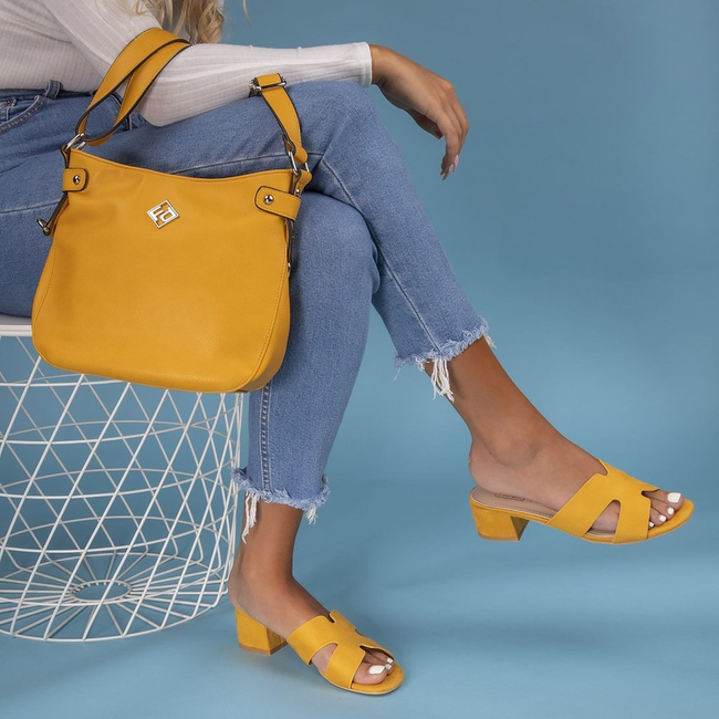 Slippers Filippo DK1358/20 YL yellow