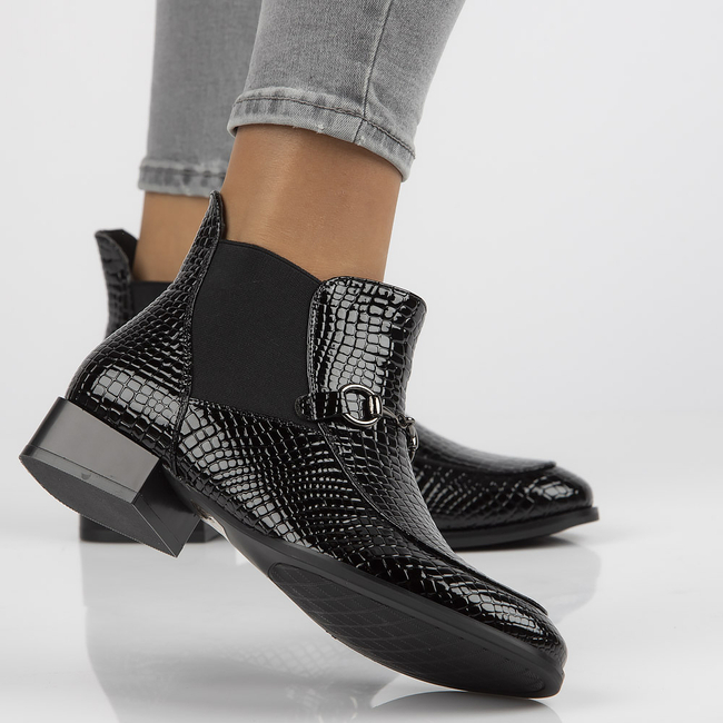 Botki Filippo DBT3041/21 BK czarne