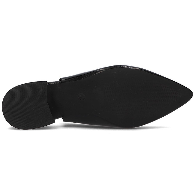 Heeled shoes FILIPPO DP2095/21 BK L black lacquered