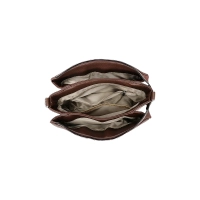 Dark brown handbag Lusa