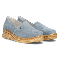 Leather shoes Filippo DP2164/21 BL blue