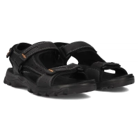 Leather Sandals Filippo MS7038/25 BK black