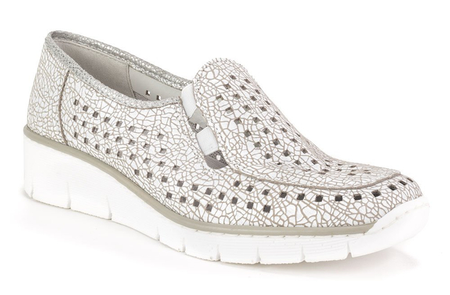 Shoes Rieker 537L5-80 Weiss