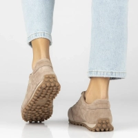 Leather sneakers Filippo DP7961/26 BE beige