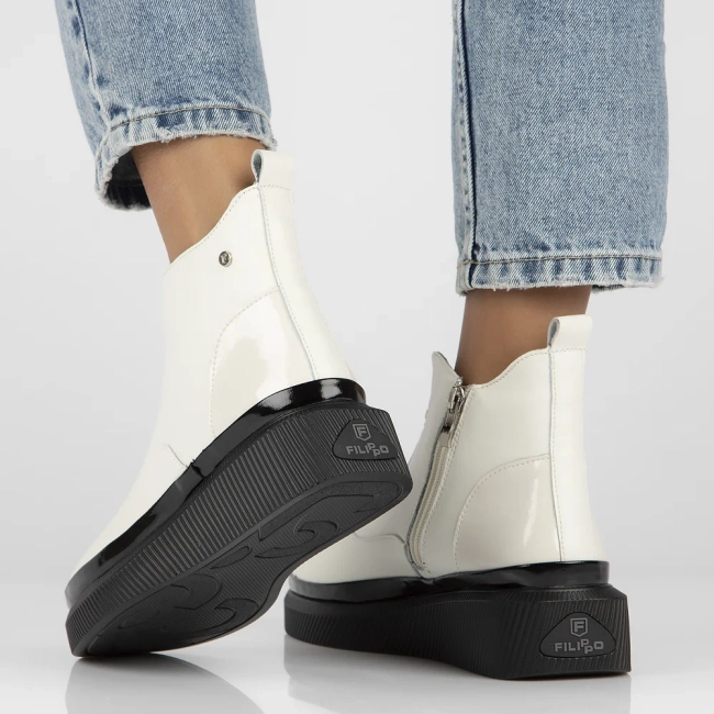 Filippo ankle boots DBT4800/23 WH white