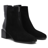 Leather ankle boots Filippo DBT8194/26 BK CR black