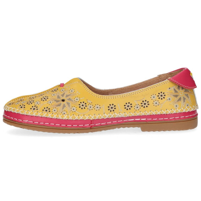 Leather shoes Filippo DP1224/20 YL Yellow