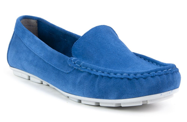 Loafers Filippo 10058 Blue Velor