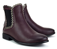 Ankle boots Filippo DBT456/18 BG burgundy