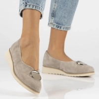 Leather shoes Filippo DP6095/24 BE beige