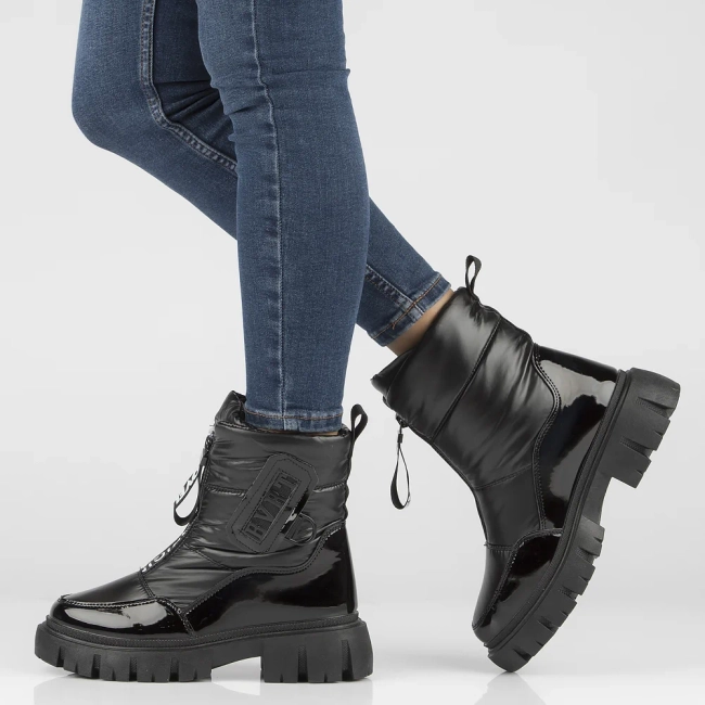 Śniegowce Filippo DBT4960/24 BK czarne