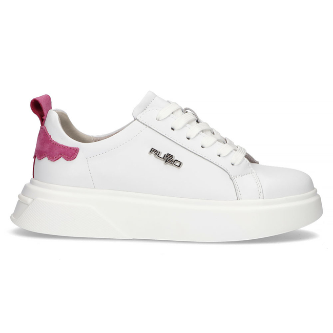 Leather Sneakers Filippo DP4580/23 WH white