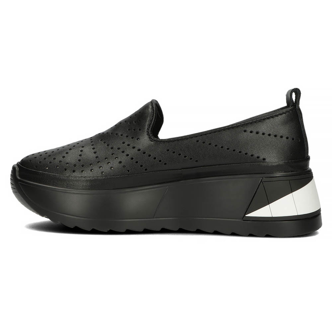 Leather shoes Filippo DP4302/22 BK black