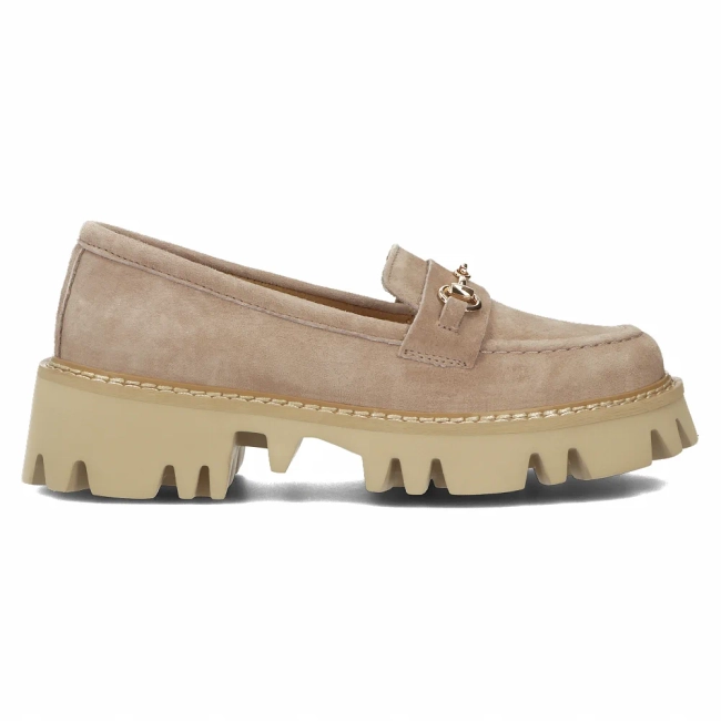 Leather shoes Filippo DP6089/24 BE beige