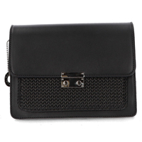Handbag Filippo Messenger Bag TD0153/21 BK black braid