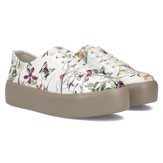 Leather shoes Filippo DP6115/24 FL colorfull
