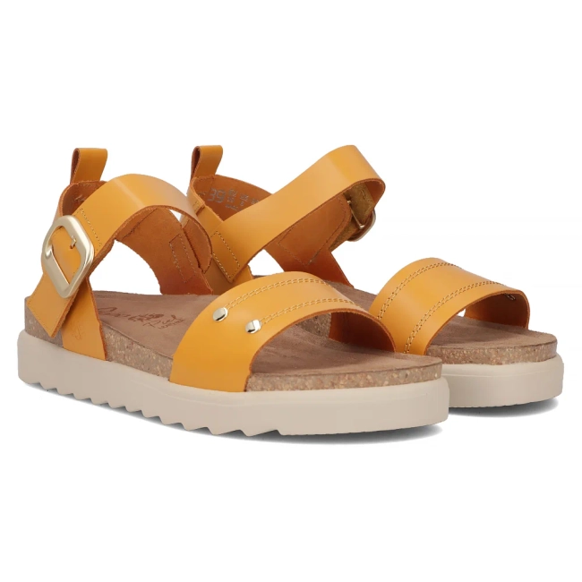 Skórzane sandały Yokono tunez TUNEZ-128 NAP MANGO