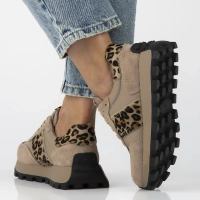 Leather sneakers Filippo DP7112/25 BE LEO brown