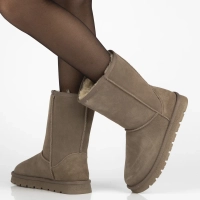 Leather snow boots Filippo DBT7333/25 TP beige