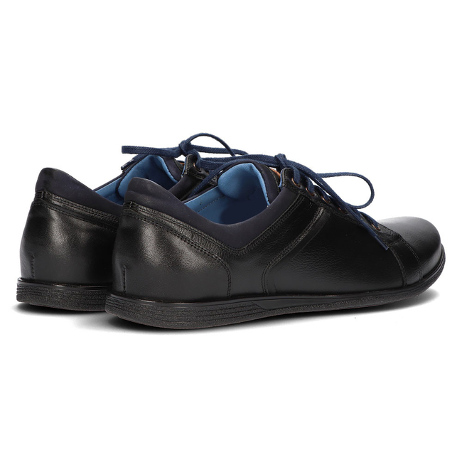 Leather shoes Filippo 1703 black
