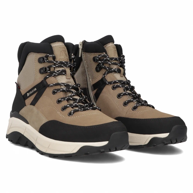 Ankle boots Rieker W0072-64 beige