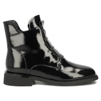 Skórzane botki Filippo DBT8133/26 BK czarne