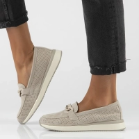 Leather shoes Filippo DP6137/24 BE beige