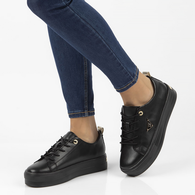 Leather shoes FILIPPO DP3533/22 BK black