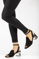 Filippo DS2107/21 Heeled Sandals black