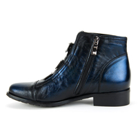 Ankle boots EKSBUT 65-3558-F63-1G black/blue
