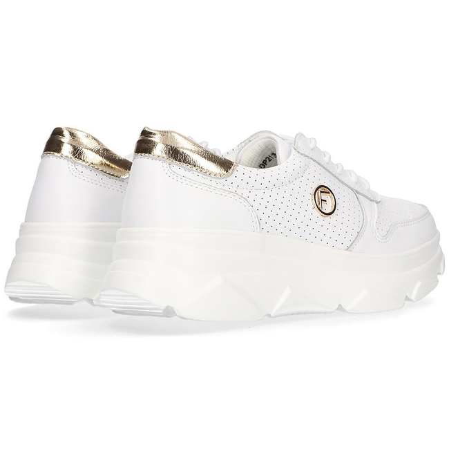 Leather Sneakers Filippo DP2138/21 WH white