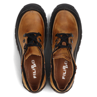 Leather shoes Filippo 917 mustard