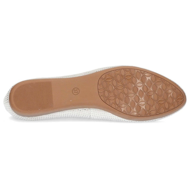 Skórzane półbuty Filippo DP1260/20 SI srebrne