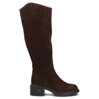 Leather boots Filippo DKZ8215/26 BR brown