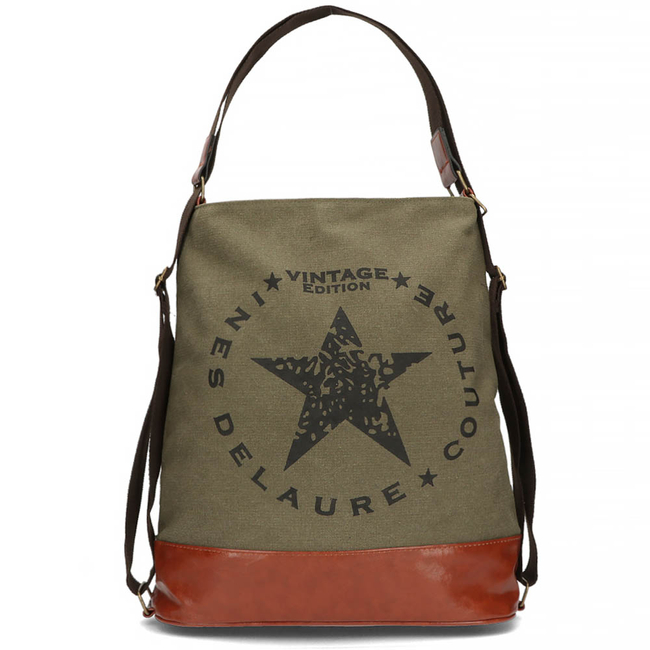 Ines Delaure handbag 1682690 khaki