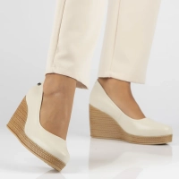 Leather shoes Filippo DP3521/24 BE beige