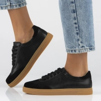 Leather shoes Filippo DP6128/24 BK black