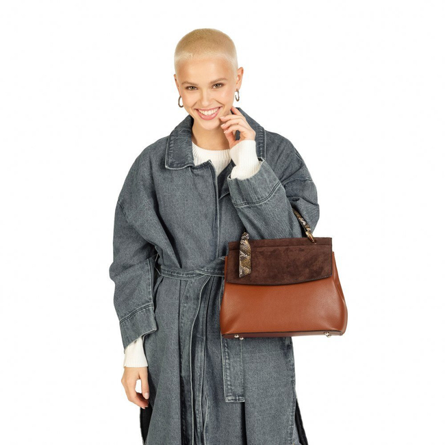 Handbag Keddo 398103/09-02 Brown
