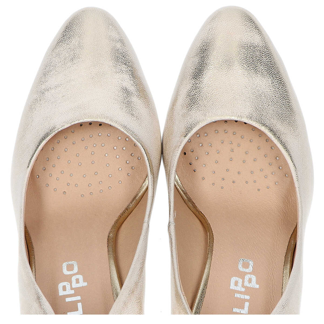 Filippo Shoes 2032 Gold Wiped