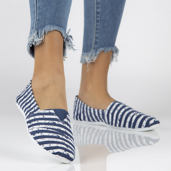 Sneakers slip on McKey DTN819/19 NV navy blue