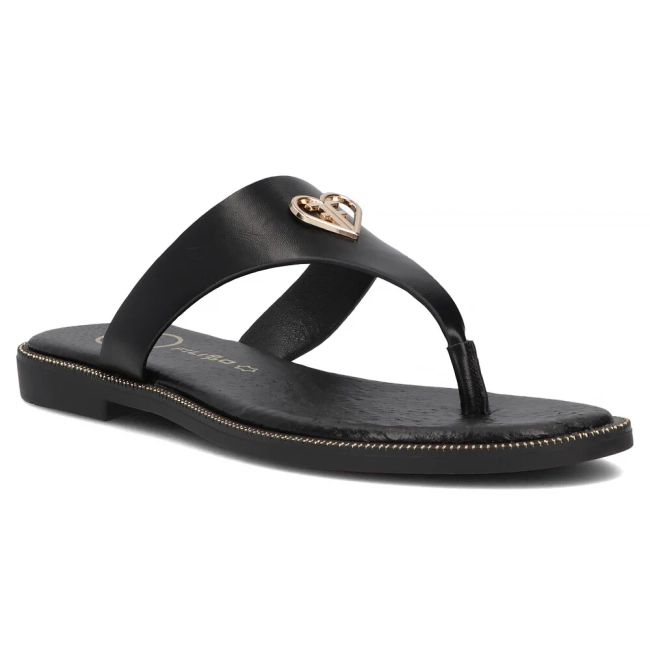 Slippers Filippo DK6976/25 BK black