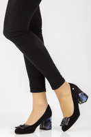 Czółenka Filippo DP1559/20 BK FL czarne