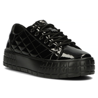 Leather shoes FILIPPO DP3932/22 BK black