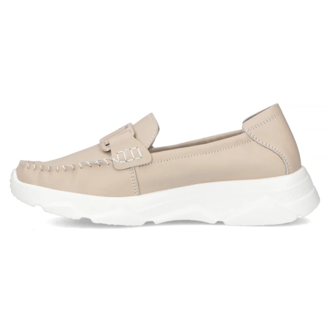 Leather shoes Filippo DP6763/25 BE beige