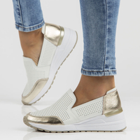 Leather shoes Filippo DP3537/22 WH white