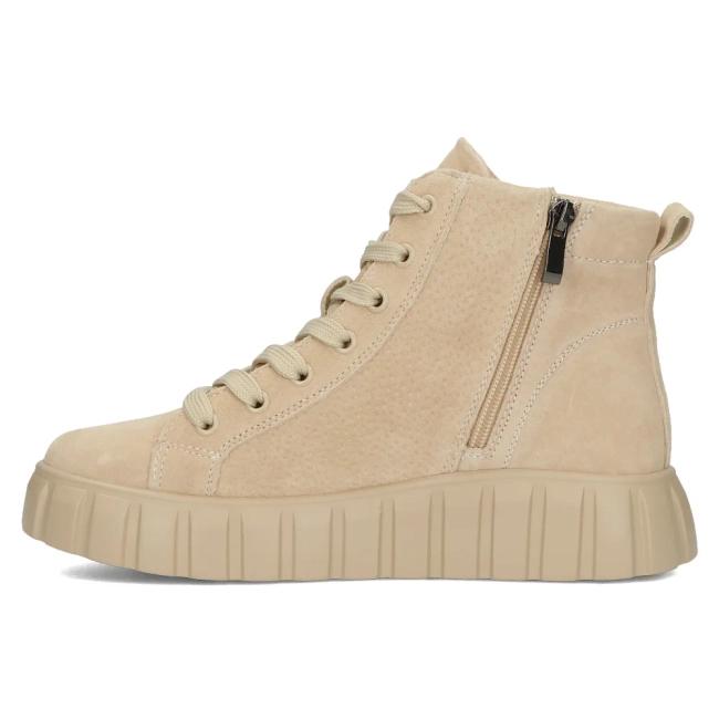 Leather boots Filippo DBT4146/23 BE beige