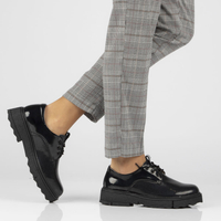 Leather shoes Filippo DP4179/22 BK black