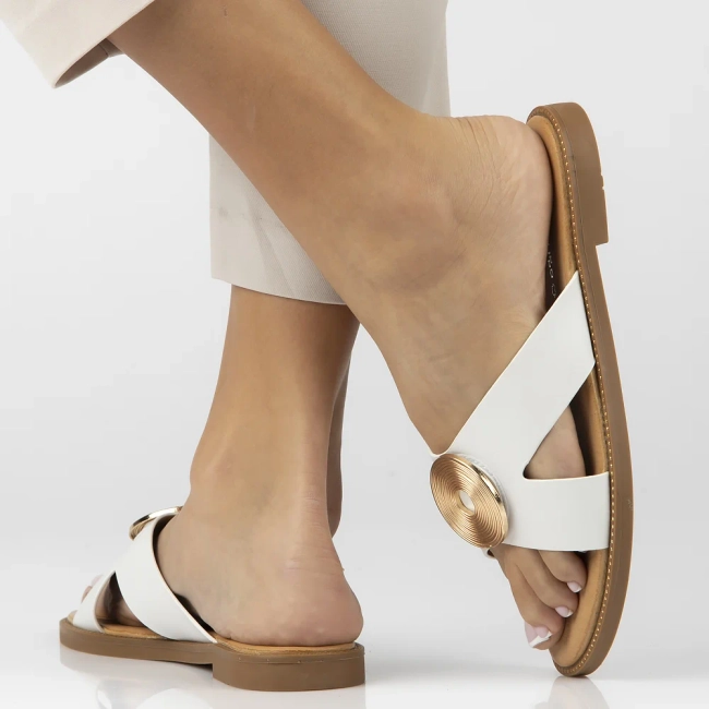 Slippers Filippo DK6923/25 WH white