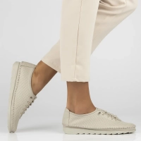 Leather shoes Artiker 54C0751 beige