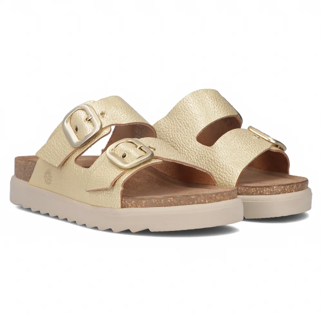 Slippers Yokono TUNEZ-130 PER PLATINO gold